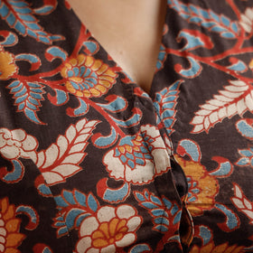 Kalamkari Printed Cotton Stitched Blouse
