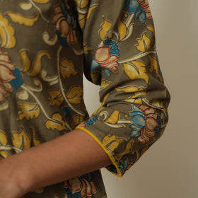 Buy Kalamkari Printed Cotton Straight Kurta 21 Online at iTokri.com