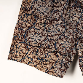 Buy Kalamkari Block Printed Cotton Unisex Boxer/Shorts Online at iTokri.com