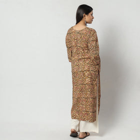  Kalamkari Block Printing Cotton Long Kurta For Women