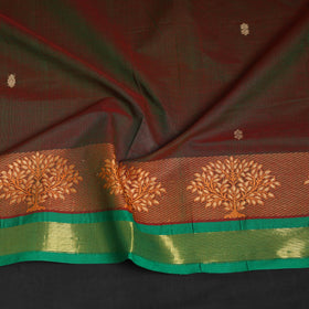 Kanchipuram cotton blouse piece 05 - handcrafted