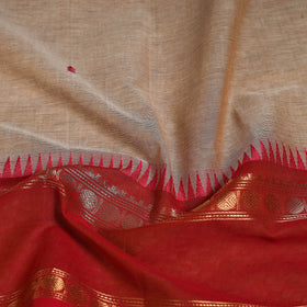 Kanchipuram cotton blouse piece 05 - handcrafted