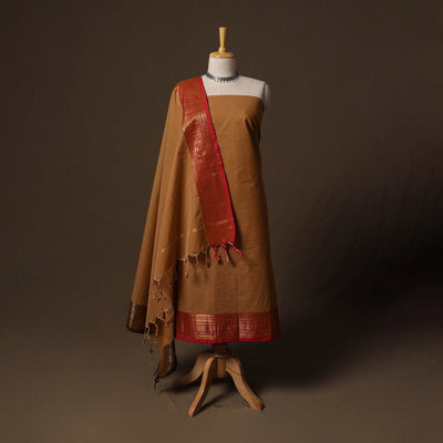Kandangi chettinad cotton 2pc unstitched dress material 19