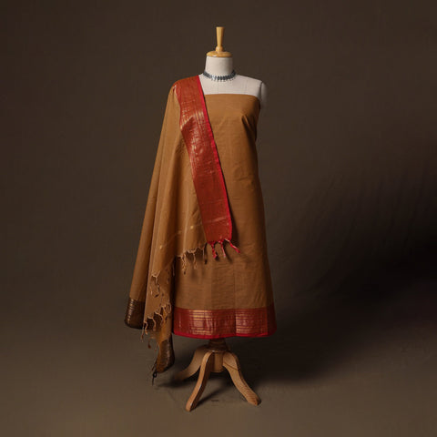 Kandangi chettinad cotton 2pc unstitched dress material 19