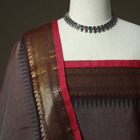 Kandangi chettinad cotton 2pc unstitched dress material 32