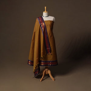 Kandangi chettinad cotton 2pc unstitched dress material 49