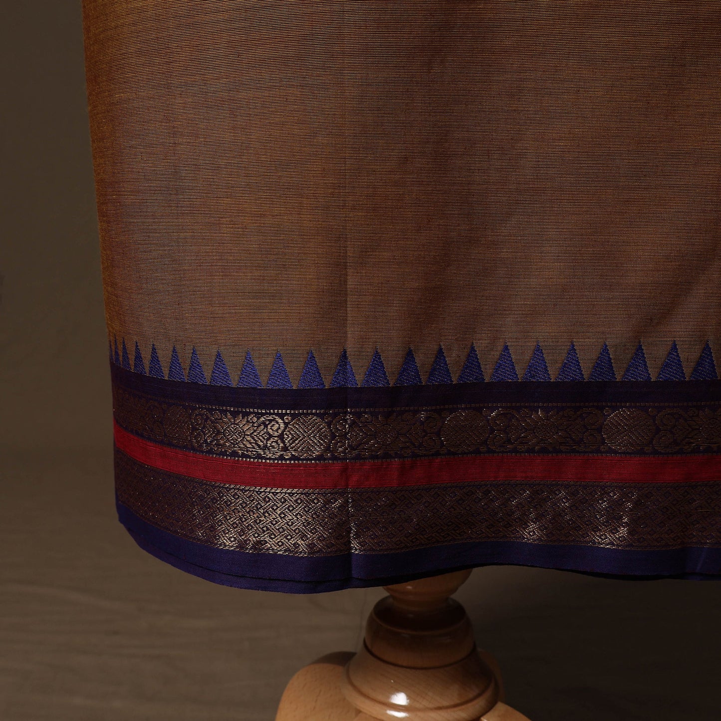 Kandangi chettinad cotton 2pc unstitched dress material 49