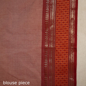 Brown - kandangi thread buti chettinad cotton saree