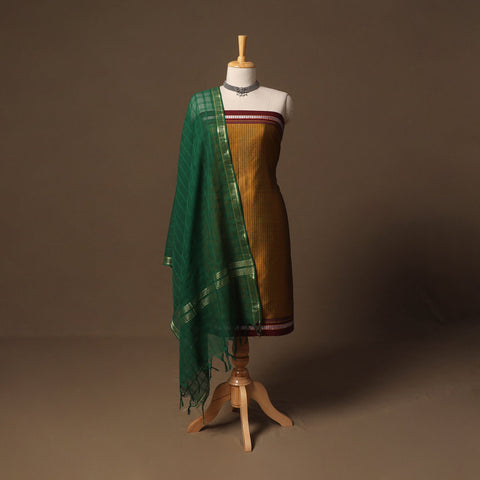 Karnataka khun mercerised cotton 3pc unstitched dress