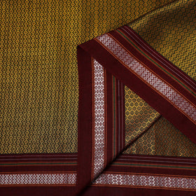 Karnataka weave cotton khun fabric 02 - handcrafted