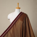 Buy Brown Karnataka Weave Cotton Khun Fabric