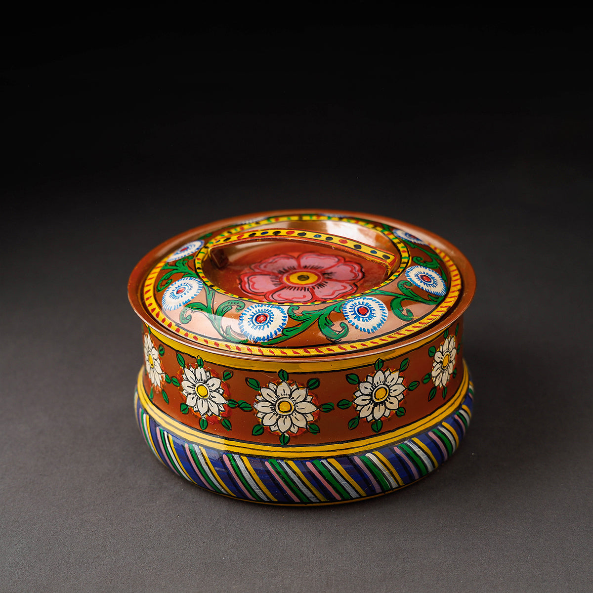  Kavad Handpainted Stainless Steel Casserole 