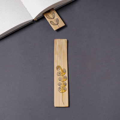 Buy Kerala Handpainted Bamboo Bookmark 