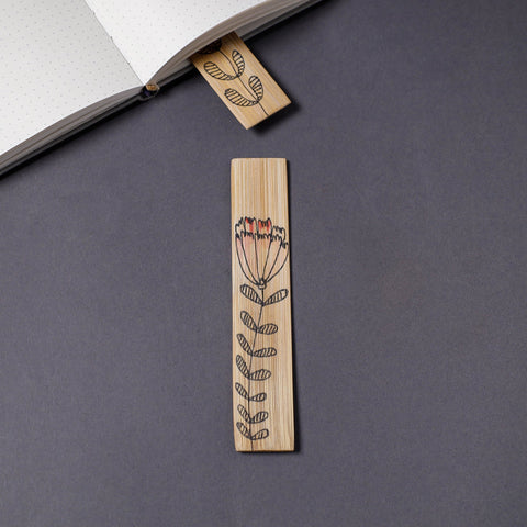 Buy Kerala Handpainted Bamboo Bookmark 