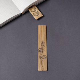 Buy Kerala Handpainted Bamboo Bookmark 