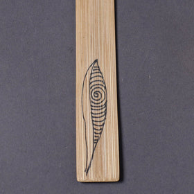 Buy Kerala Handpainted Bamboo Bookmark 
