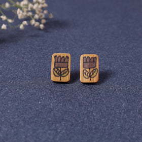 bamboo earrings