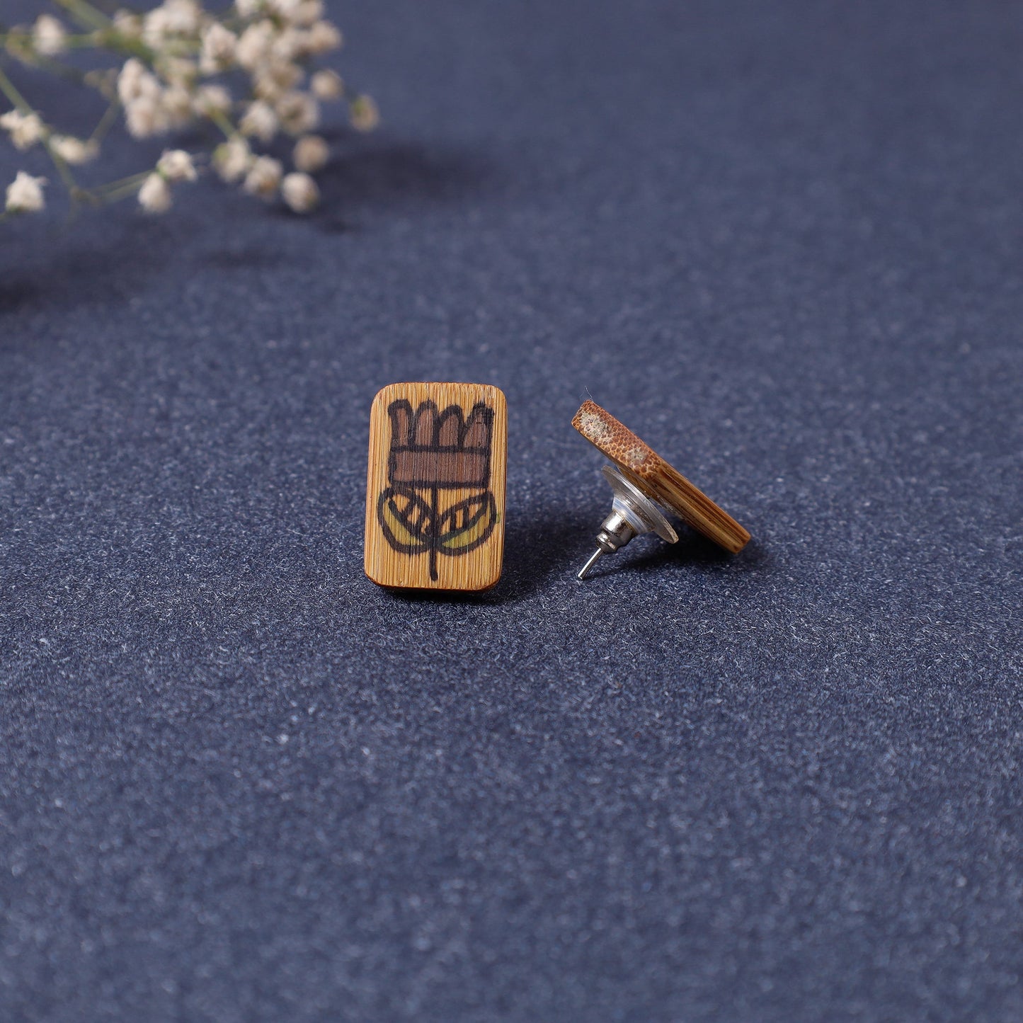 bamboo earrings