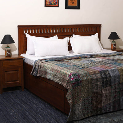 Khambadiya tagai patchwork quilt / gudri / blanket (109 x