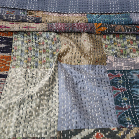 Khambadiya tagai patchwork quilt / gudri / blanket (109 x