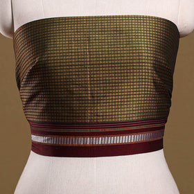 Khun weave cotton blouse piece 17 - handcrafted