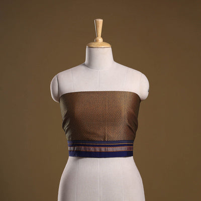 Khun weave cotton blouse piece 62 - handcrafted