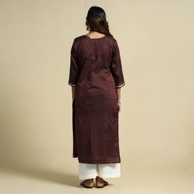 Buy Khun Weave Cotton Straight Kurta Online at iTokri.com