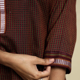 Buy Khun Weave Cotton Straight Kurta Online at iTokri.com