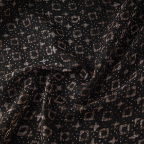 Kota doria cotton hand block batik print fabric 05