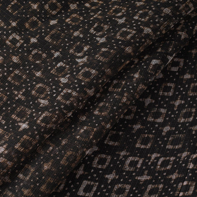 Kota doria cotton hand block batik print fabric 05