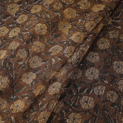 Kota doria cotton hand sanganeri fabric 09 - handcrafted