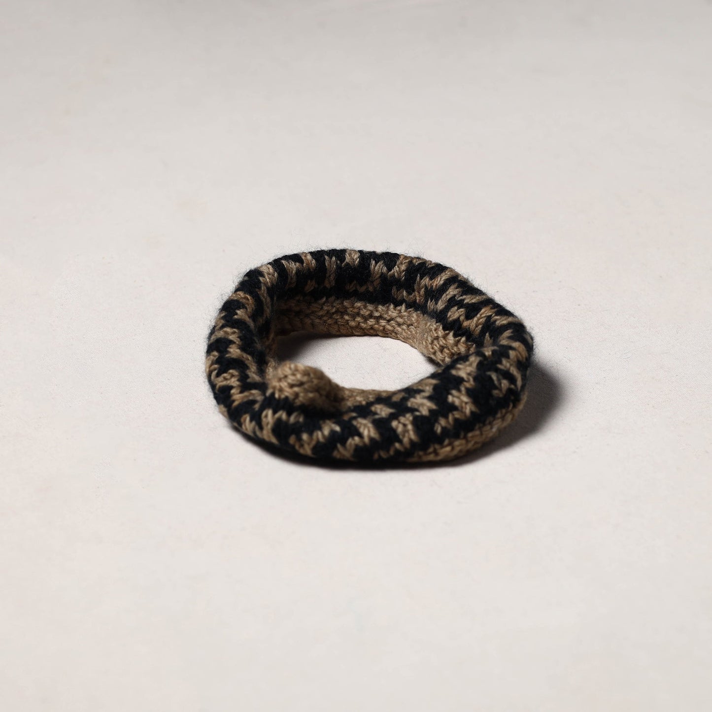 Brown - kullu karishma hand knitted merino wool headband 27