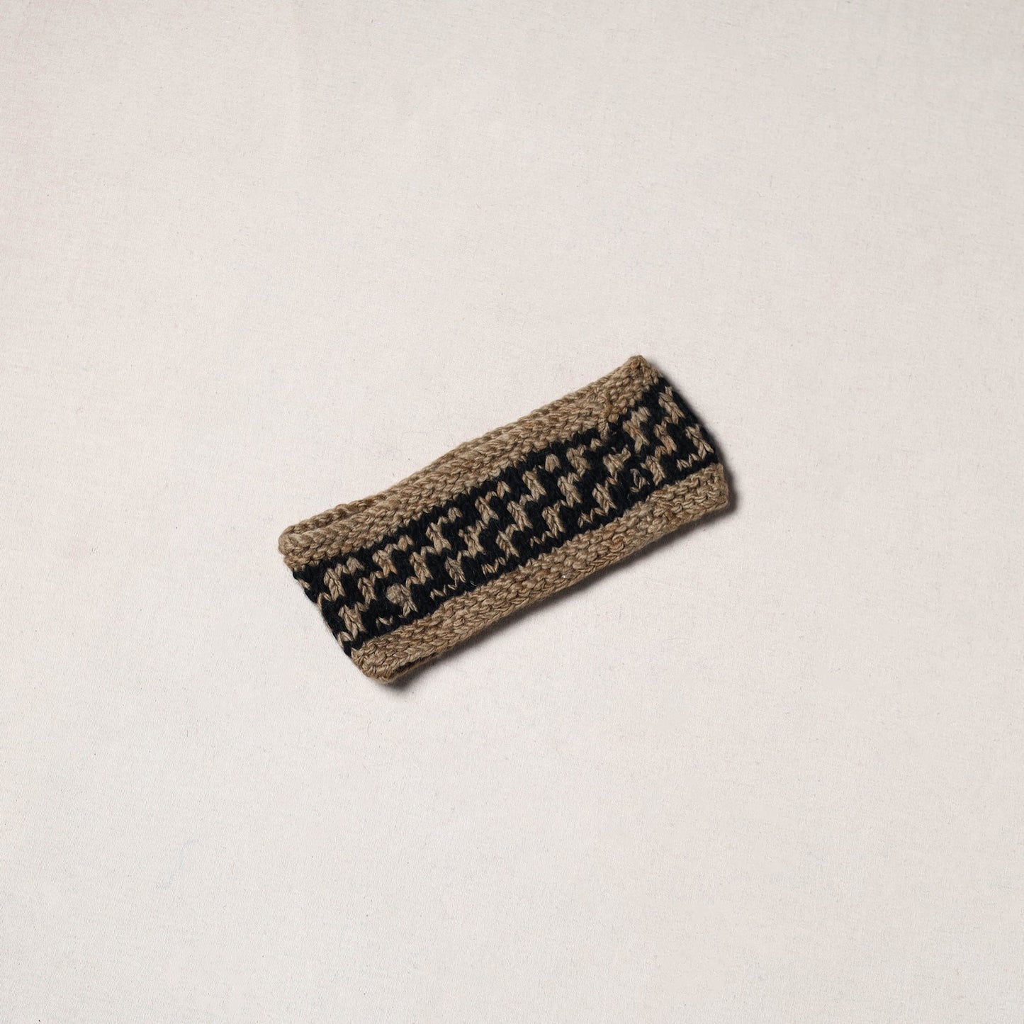 Brown - kullu karishma hand knitted merino wool headband 27