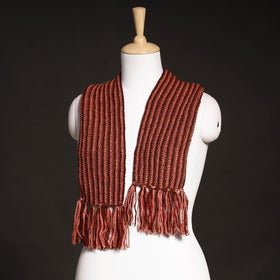  Kumaun Hand Knitted Woolen Muffler (66 in) 