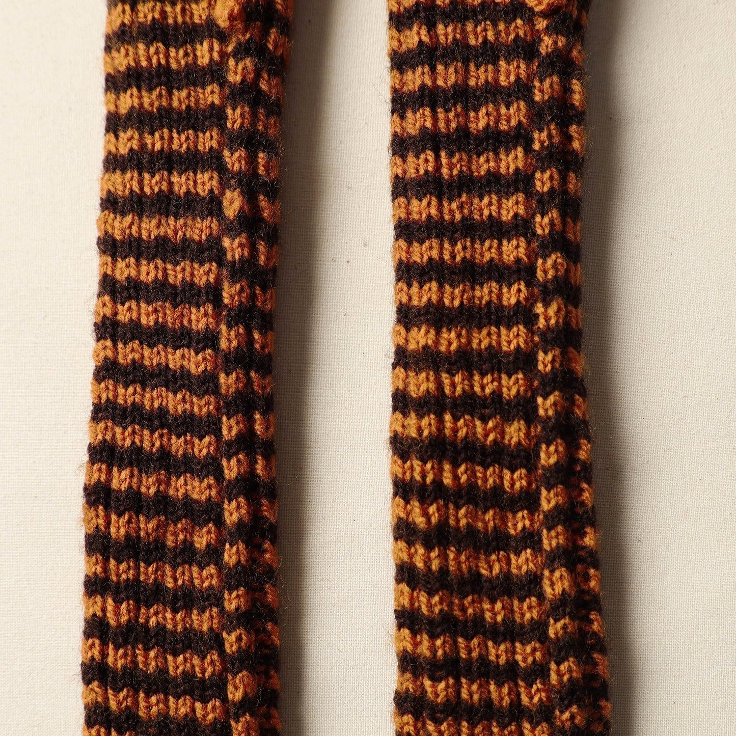  Brown Kumaun Hand Knitted Woolen Hand Warmer