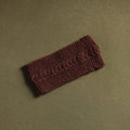Brown - kumaun hand knitted woollen warm headband 12