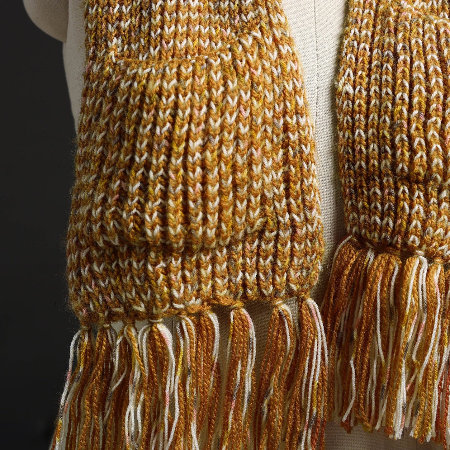  Kumaun Hand Knitted Woolen Muffler for Men & Women Online in India