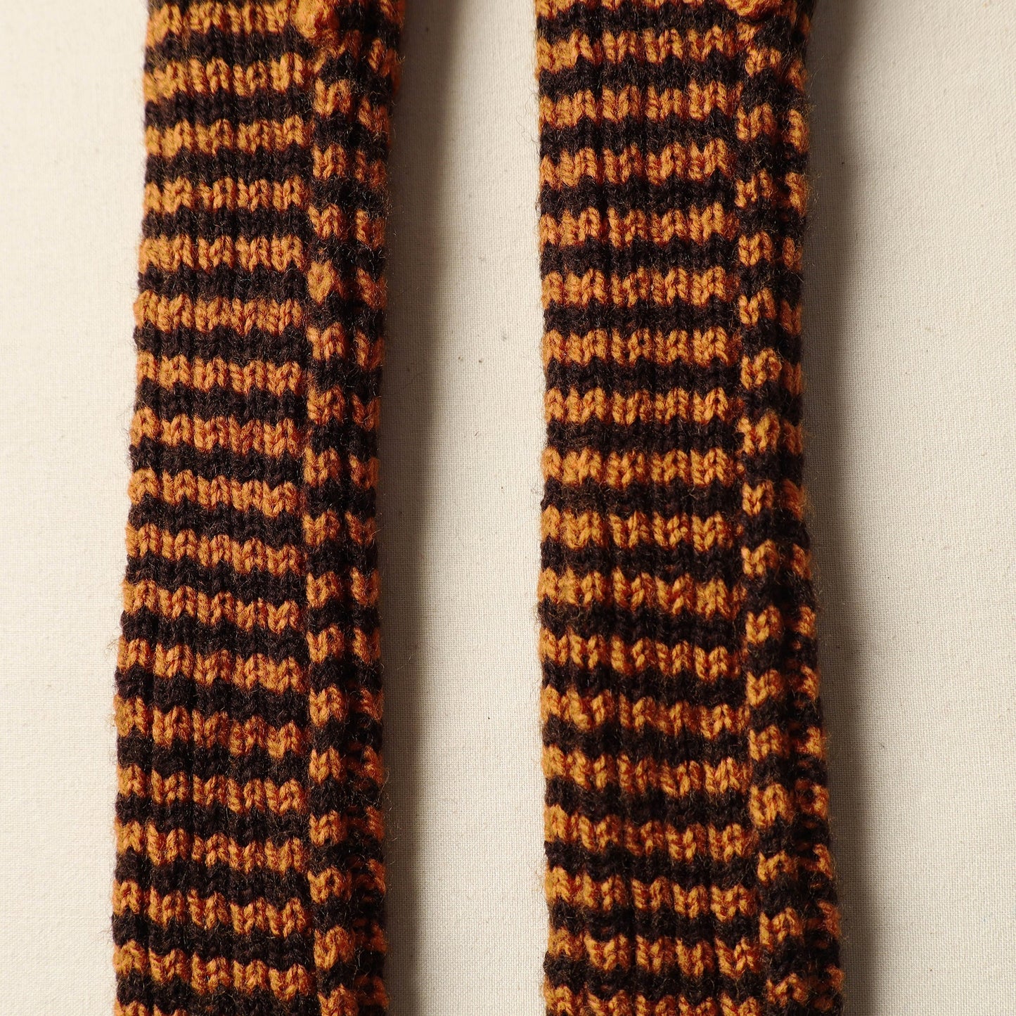  Brown Kumaun Hand Knitted Woolen Hand Warmer