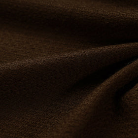 Brown - kumaun handwoven merino woollen fabric 02