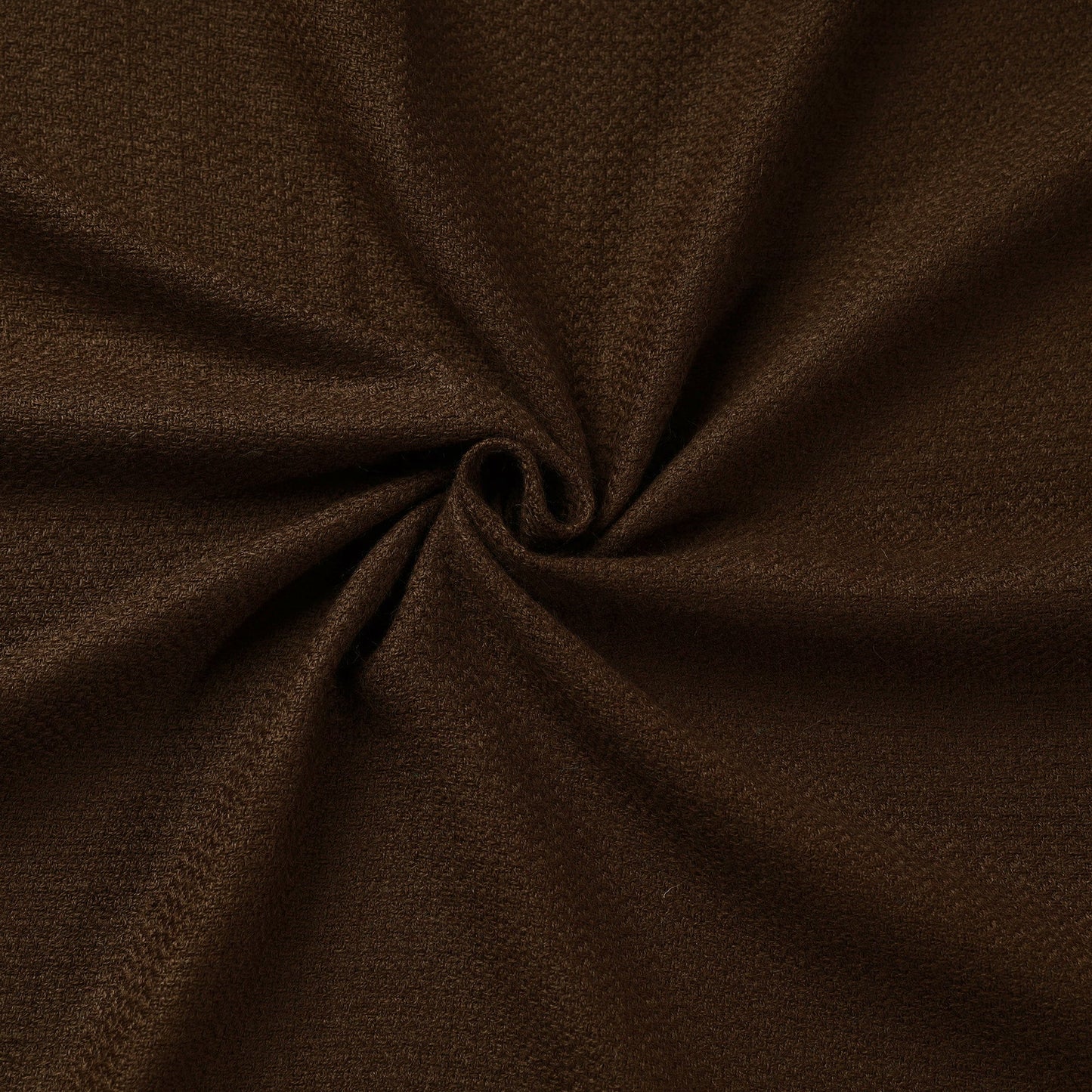 Brown - kumaun handwoven merino woollen fabric 02