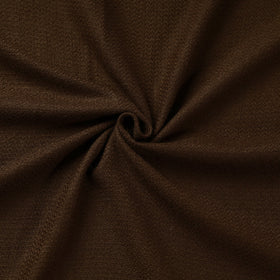 Brown - kumaun handwoven merino woollen fabric 02