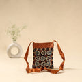 Kutch ahir hand embroidered sling bag 34 - handcrafted