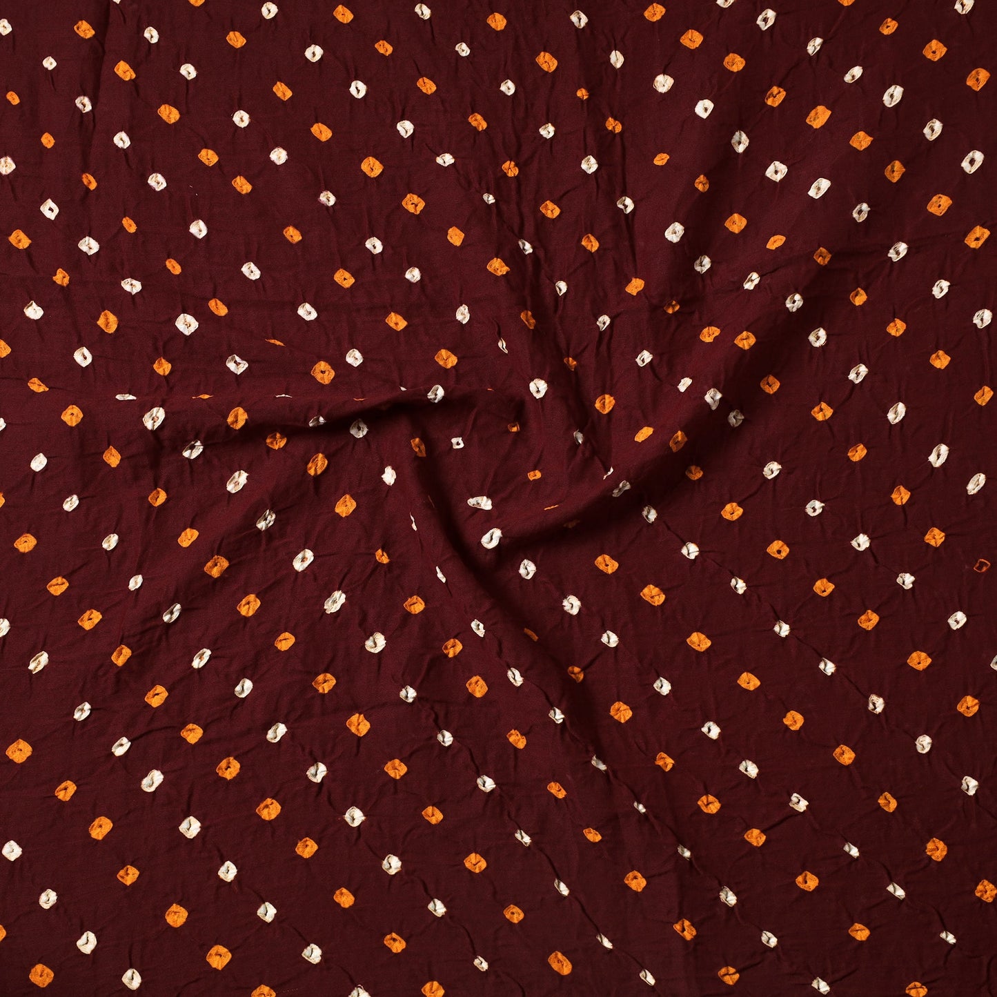  Kutch Bandhani Tie-Dye Cotton Precut Fabric 61 