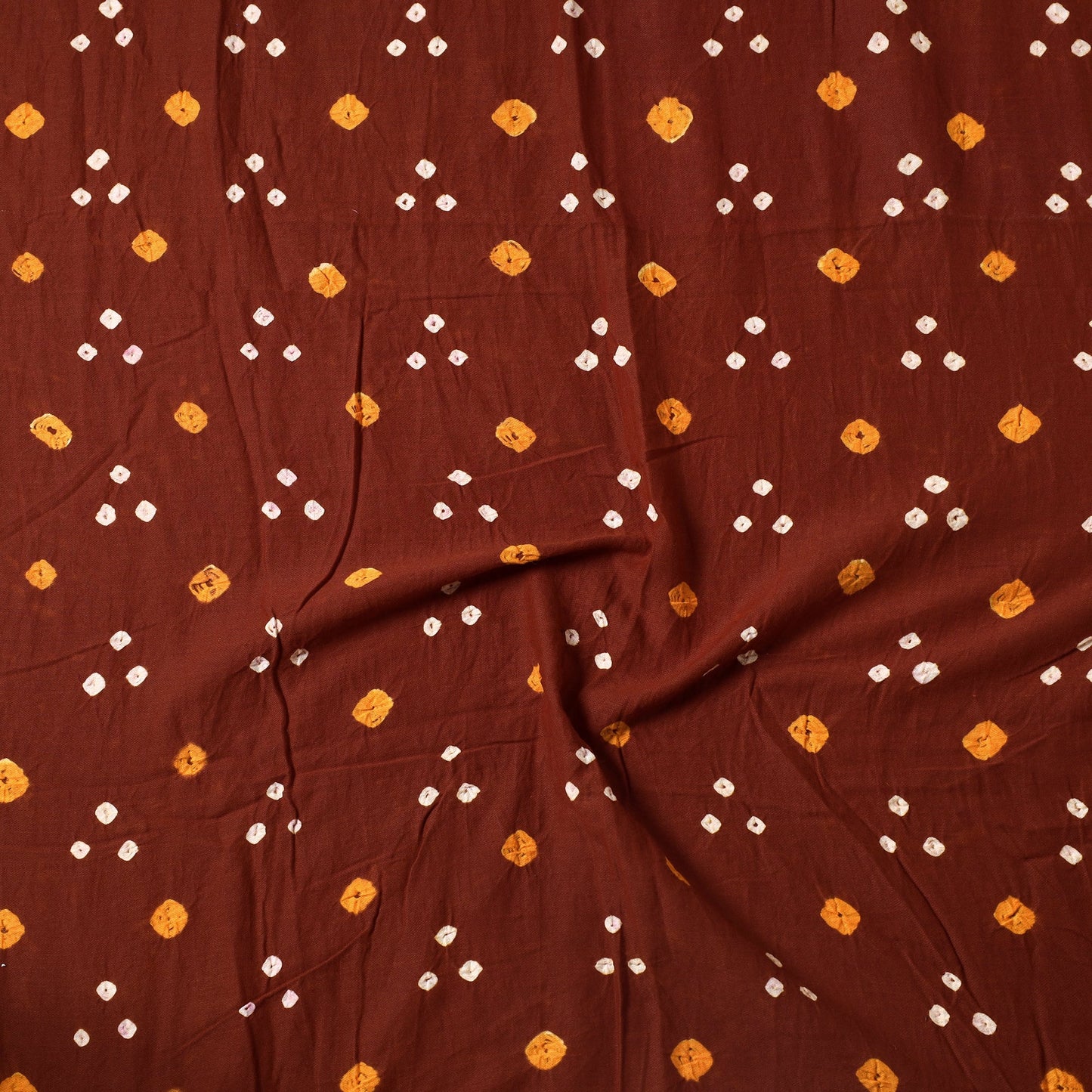    Kutch Bandhani Tie-Dye Mul Cotton Precut Fabric 31 