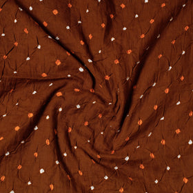  Kutch Bandhani Tie-Dye Mul Cotton Precut Fabric 