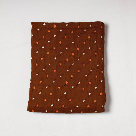  Kutch Bandhani Tie-Dye Mul Cotton Precut Fabric 