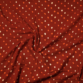  Kutch Bandhani Tie-Dye Satin Cotton Precut Fabric 