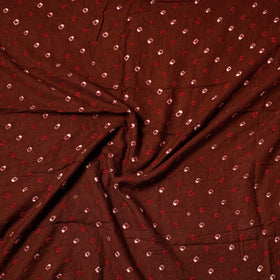  Kutch Bandhani Tie-Dye Satin Cotton Precut Fabric 