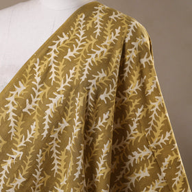 Brown - kutch batik cotton fabric 03 - handcrafted