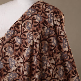 Brown - kutch batik cotton fabric 11 - handcrafted